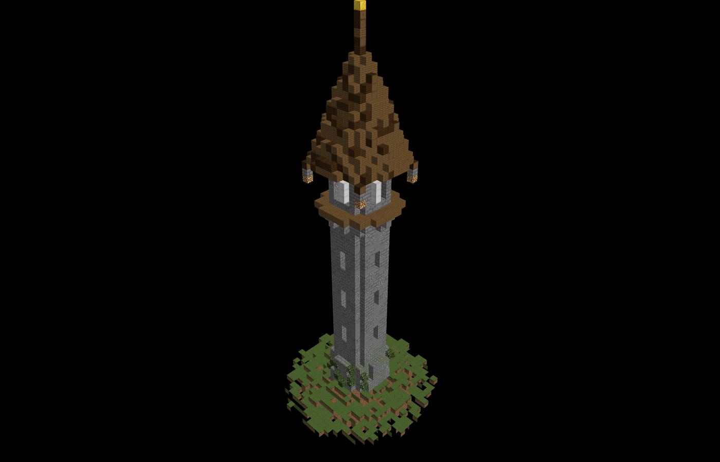 Compact Stone Watchtower preview