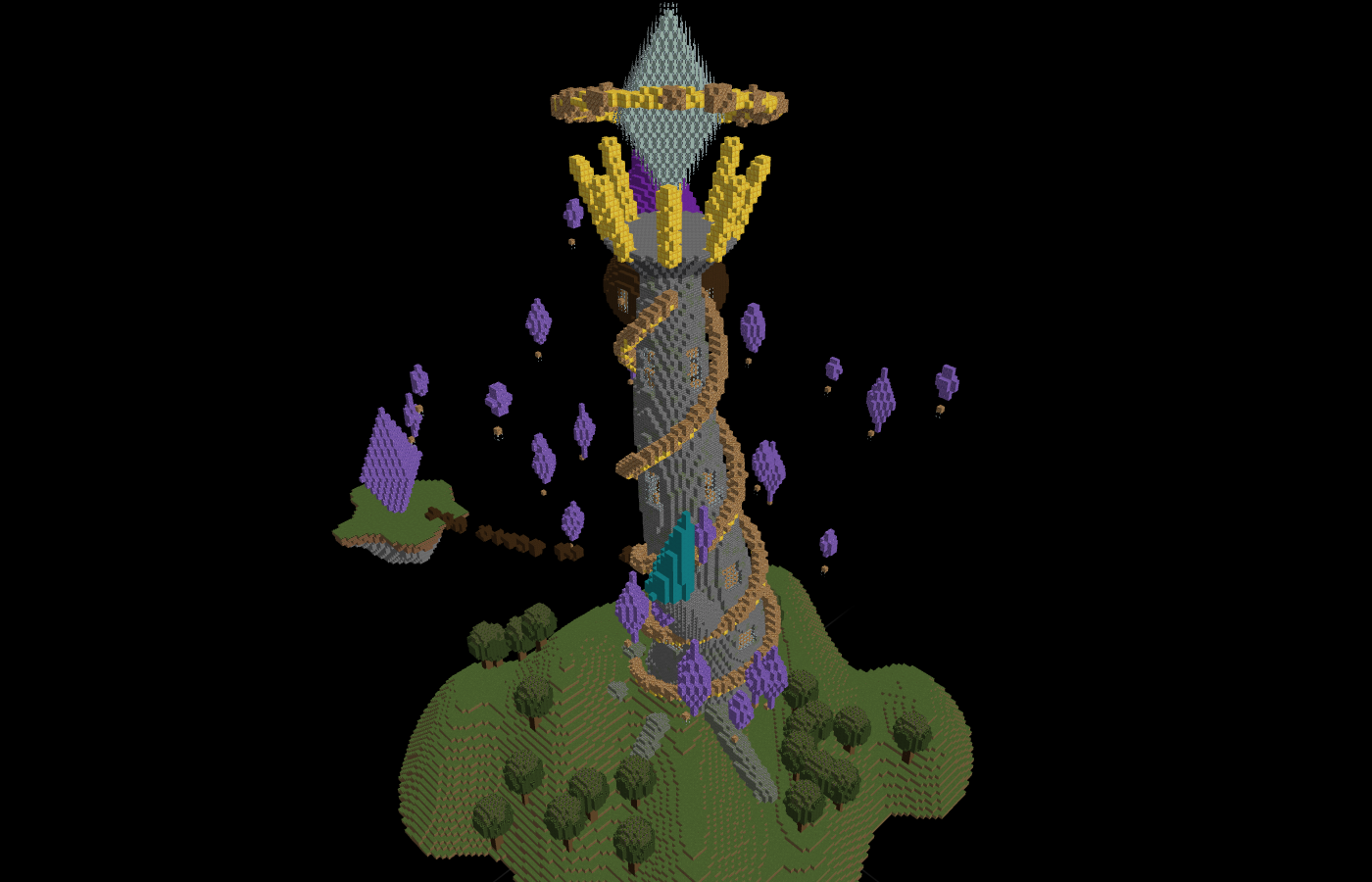 Asymmetrical Magical Mage Tower preview
